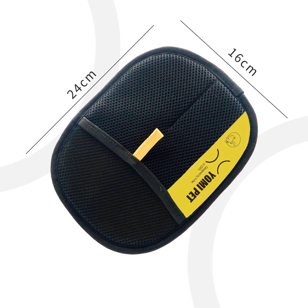 Pet hair cleaning gloves